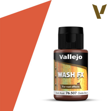 Rouille Foncé - 35ml Wash FX - VALLEJO 76.507