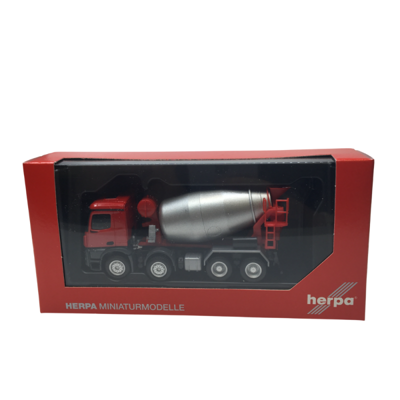 Mercedes Benz Acrocs M bétonnière, 2000 - HERPA 319133 - HO 1/87 Mercedes Benz Acrocs M bétonnière, 2000 - HERPA 319133 - HO 1/87