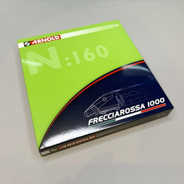 Trenitalia, 4 éléments, "Frecciarossa 1000", pub Ducati, FS - ARNOLD HN2620S