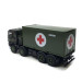 Iveco Trakkeri avec conteneur de la Croix-rouge - HERPA 747219 - HO 1/87