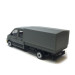 MAN TGE double cabine avec plateforme, gris - HERPA 098328 - HO 1/87
