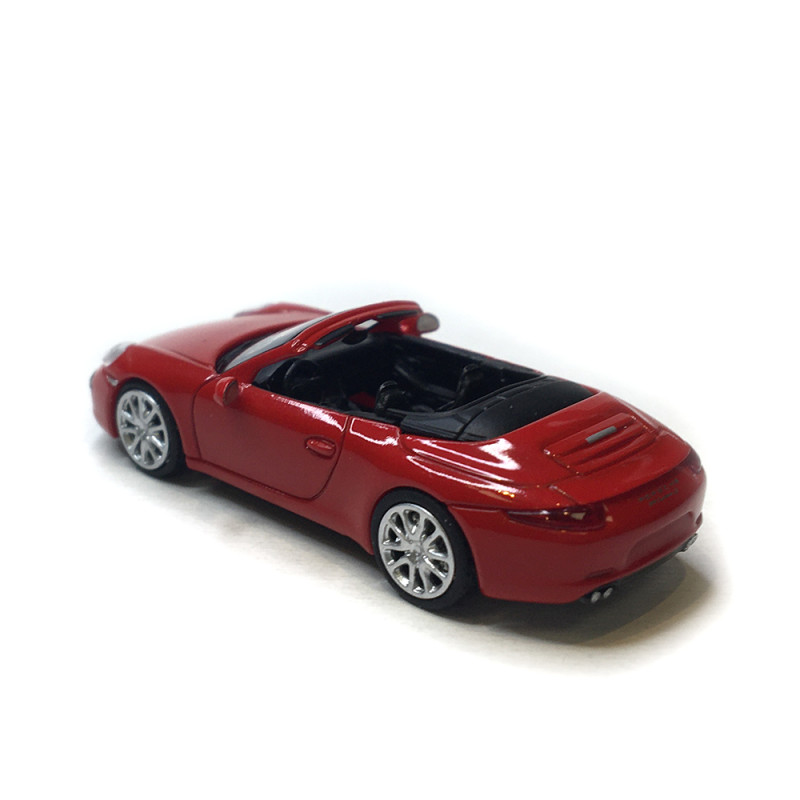 Porsche 911 (991) Carrera S cabriolet, rouge, 2013 - Minichamps 870068030 - 1/87