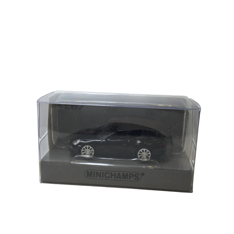 Porsche 911 (991) Carrera S cabriolet, noir, 2013 - Minichamps 870068031 - 1/87