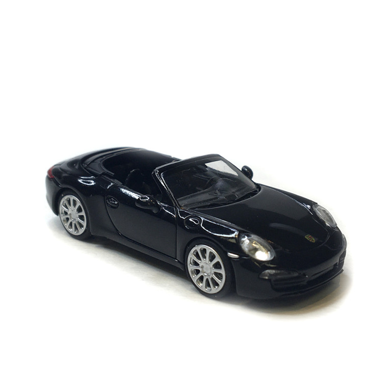 Porsche 911 (991) Carrera S cabriolet, noir, 2013 - Minichamps 87006803 - 1/87