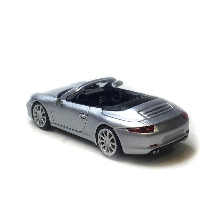 Porsche 911 (991) Carrera S cabriolet, argent, 2013 - Minichamps 870068032 - 1/87