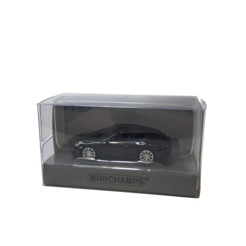 Porsche 911 (991) Carrera S cabriolet, bleu nuit métallisé, 2013 - Minichamps 870068034 - 1/87