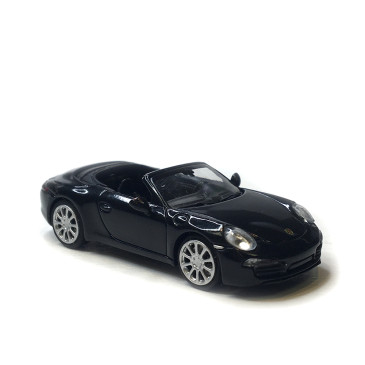 Porsche 911 (991) Carrera S cabriolet, bleu nuit métallisé, 2013 - Minichamps 870068034 - 1/87