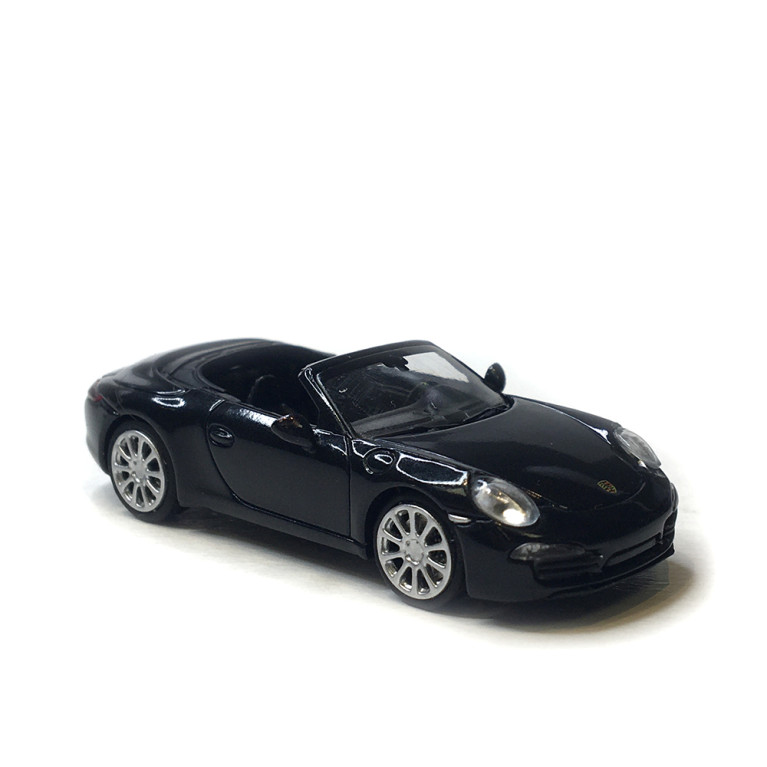 Porsche 911 (991) Carrera S cabriolet, bleu nuit métallisé, 2013 - Minichamps 870068034 - 1/87