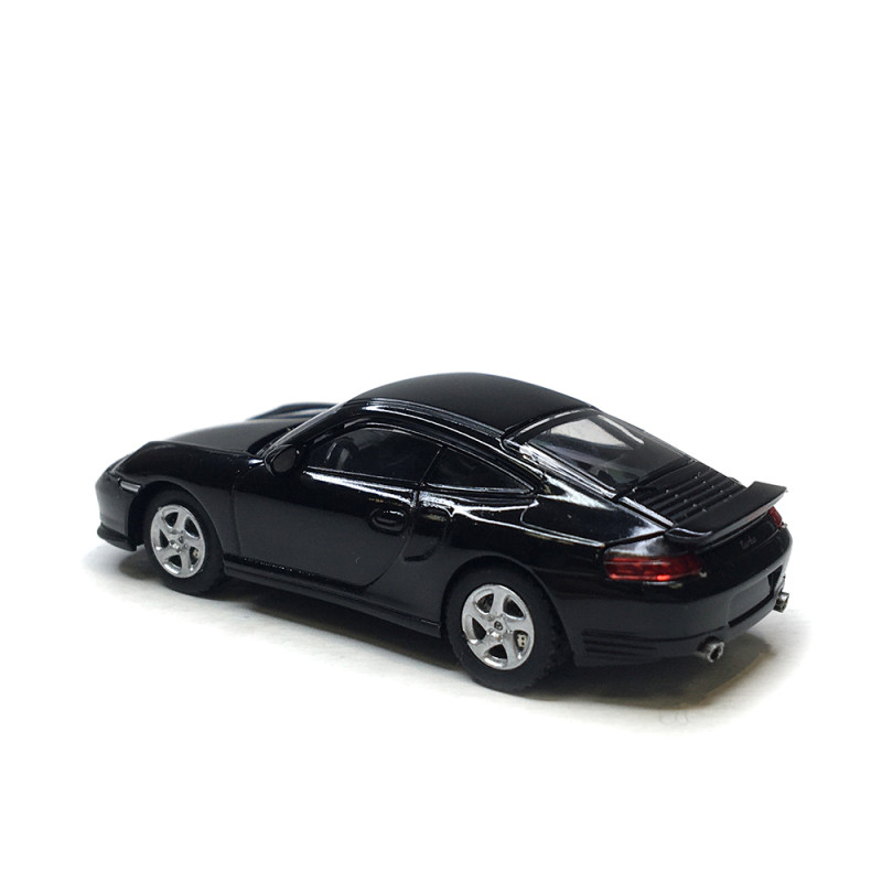 Porsche 911 (996) Turbo coupé, noir, 2000 - Minichamps 870068174 - 1/87