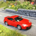 Porsche 911 (996) Turbo coupé, rouge, 2000 - Minichamps 870068172 - 1/87