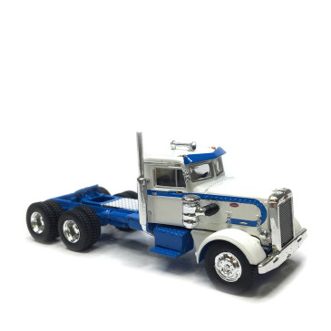 Peterbilt 281, blanc et bleu, 1955 - BREKINA 85761 - HO 1/87