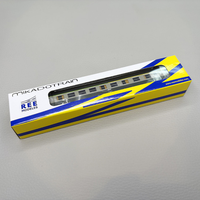 Voiture UIC Y A4B5, mixte 1CL/2CL, cartouche Corail, SNCF - REE NW-262