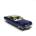 Cadillac coupé Deville, bleu métallisé et beige, 1972 - BREKINA 18127 - HO 1/87