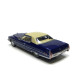 Cadillac coupé Deville, bleu métallisé et beige, 1972 - BREKINA 18127 - HO 1/87