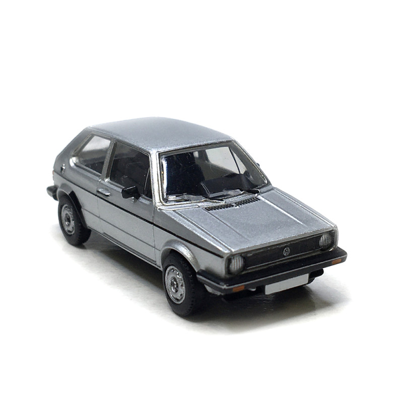 Volkswagen golf I, argent, 1980 - PCX 870524 - HO 1/87