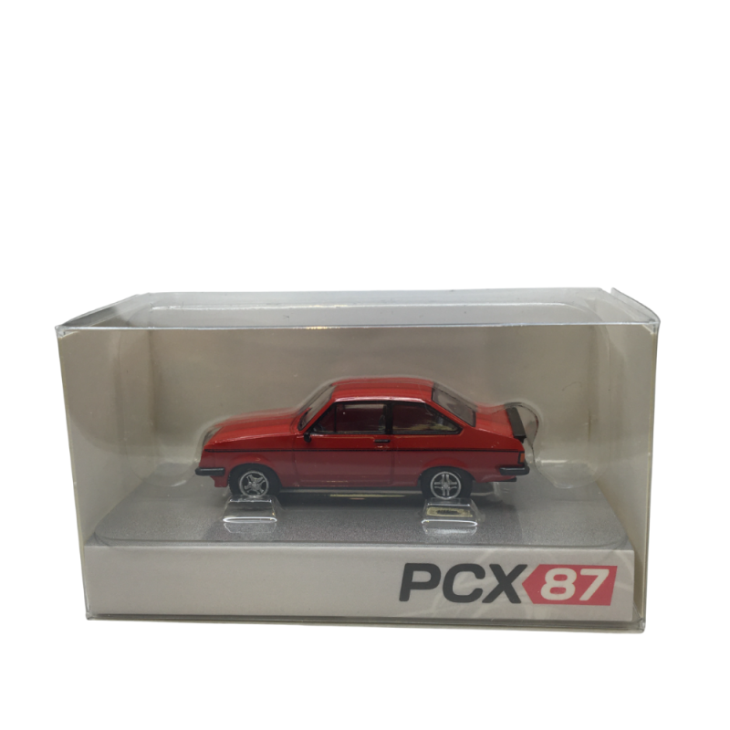 Ford Escort MK II RS 2000, rouge, 1977 - PCX 870720 - HO 1/87