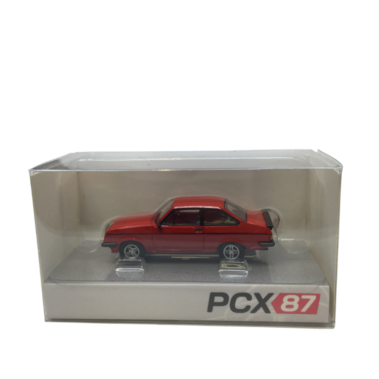 Ford Escort MK II RS 2000, rouge, 1977 - PCX 870720 - HO 1/87