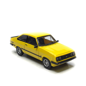 Ford Escort MK II RS 2000, jaune, 1977 - PCX 870721 - HO 1/87