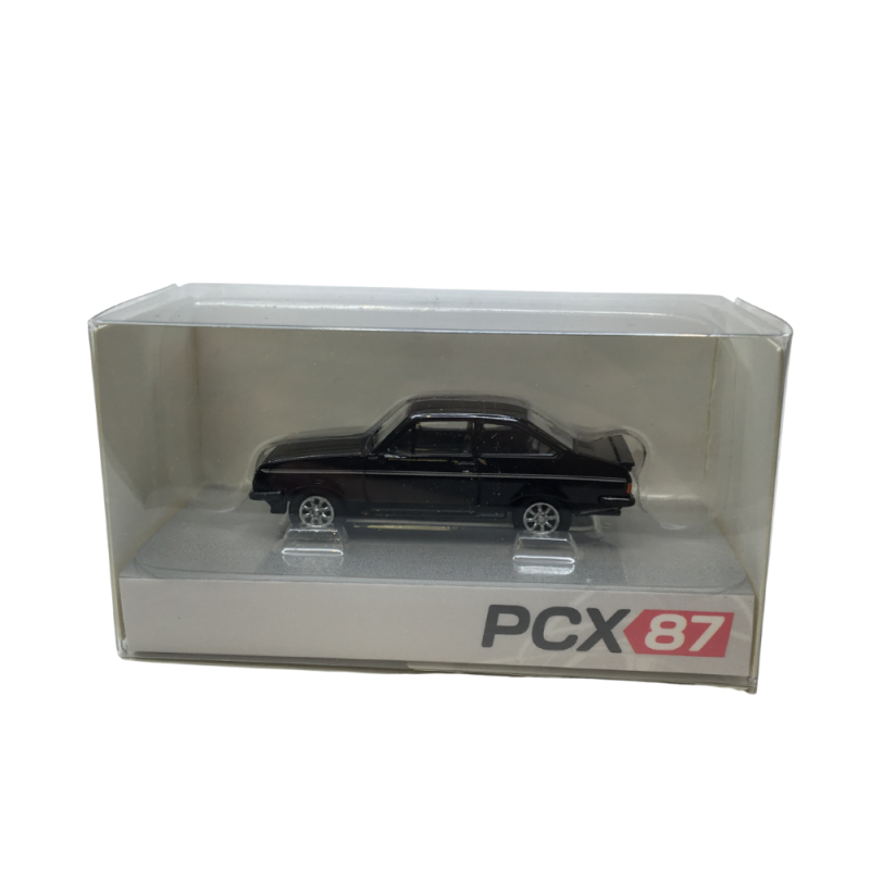 Ford Escort MK II RS 2000, noir, 1977 - PCX 870723 - HO 1/87