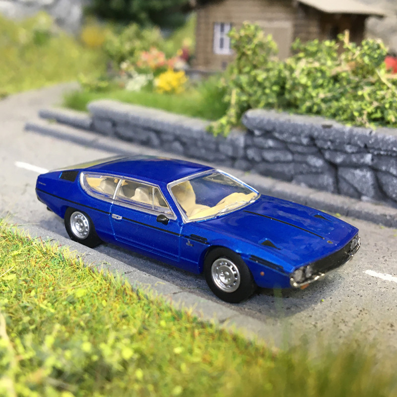 Lamborghini espada, bleu métallisé, 1968 - PCX 870168 - HO 1/87