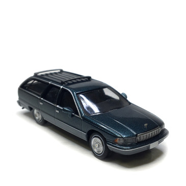 Chevrolet Caprice break, vert foncé métallisé, 1991 - PCX 870454 - HO 1/87