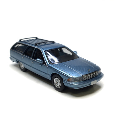 Chevrolet Caprice break, bleu clair métallisé, 1991 - PCX 870455 - HO 1/87