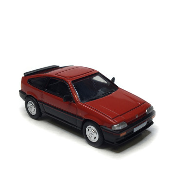 Honda CRX, rouge et noir, 1983 - PCX 870468 - HO 1/87