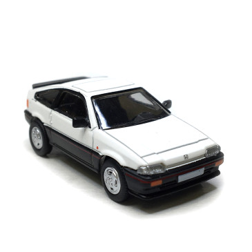 Honda CRX, blanc et noir, 1983 - PCX 870470 - HO 1/87