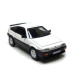 Honda CRX, blanc et noir, 1983 - PCX 870470 - HO 1/87