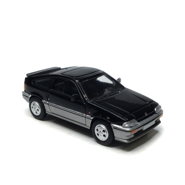 Honda CRX, noir et gris métallisé, 1983 - PCX 870471 - HO 1/87