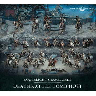 Warhammer Age of Sigmar Spearhead: Souliblight Gravelords - Deathrattle Tomb Host - WARHAMMER 70-16