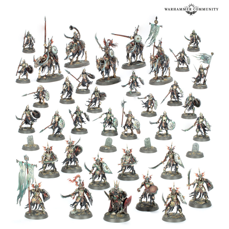 Warhammer Age of Sigmar Spearhead: Souliblight Gravelords - Deathrattle Tomb Host - WARHAMMER 70-16