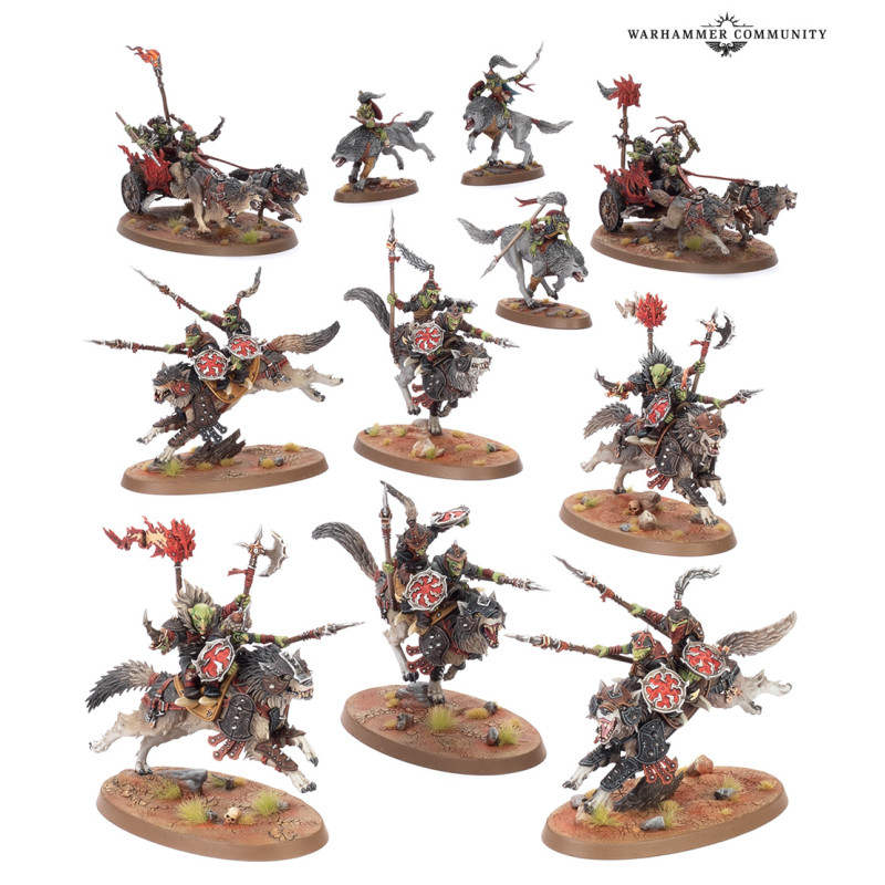 Warhammer Age of Sigmar Spearhead: Snarlpack Huntaz - WARHAMMER 70-02