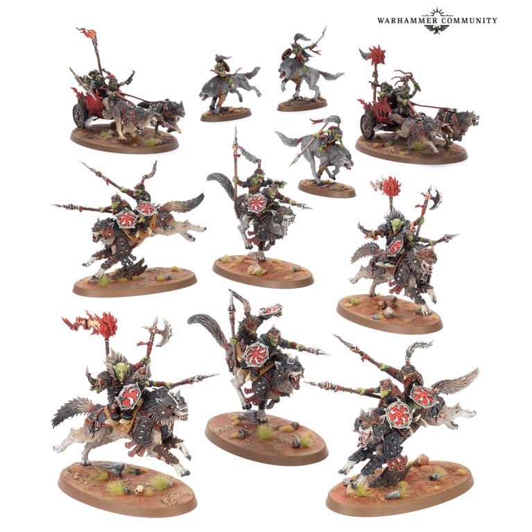 Warhammer Age of Sigmar Spearhead: Snarlpack Huntaz - WARHAMMER 70-02