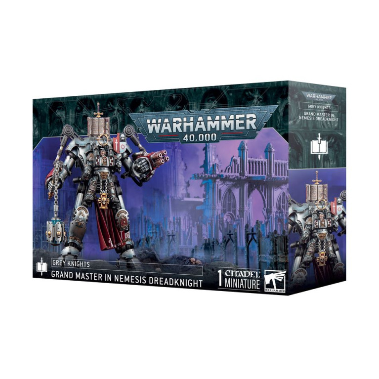 Warhammer 40.000 Grey knights - Grand Maître en Cuirasse Némésis - WARHAMMER 57-05