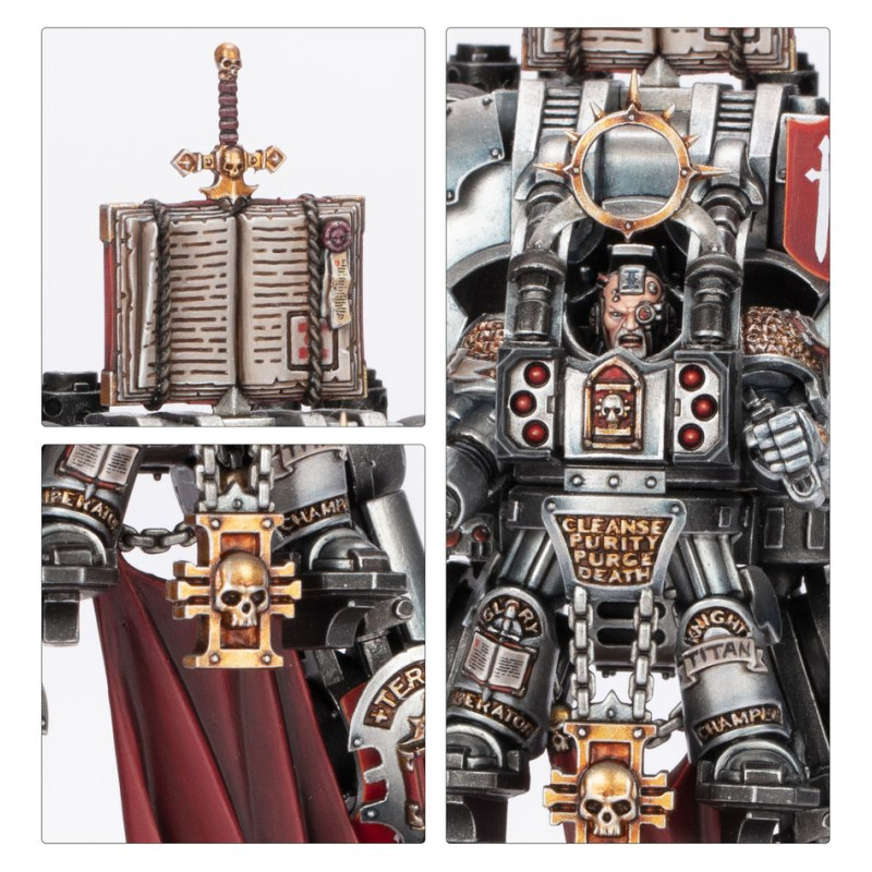Warhammer 40.000 Grey knights - Grand Maître en Cuirasse Némésis - WARHAMMER 57-05