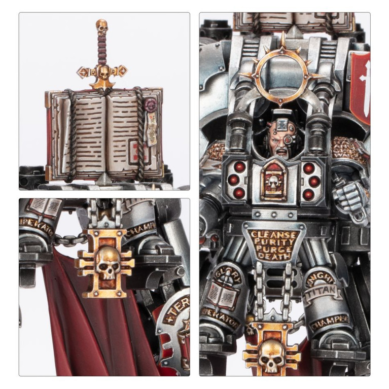 Warhammer 40.000 Grey knights - Grand Maître en Cuirasse Némésis - WARHAMMER 57-05