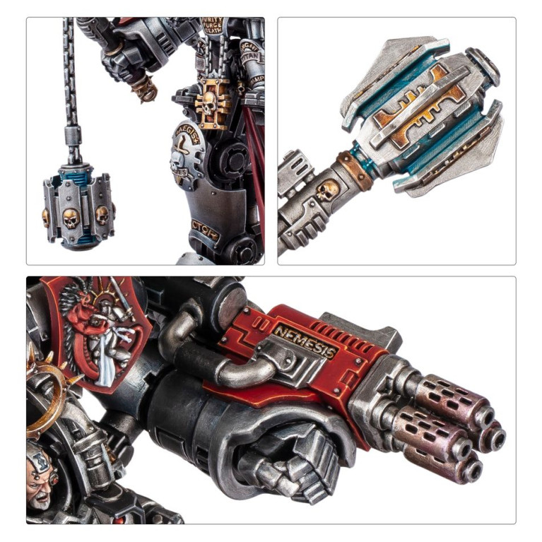 Warhammer 40.000 Grey knights - Grand Maître en Cuirasse Némésis - WARHAMMER 57-05