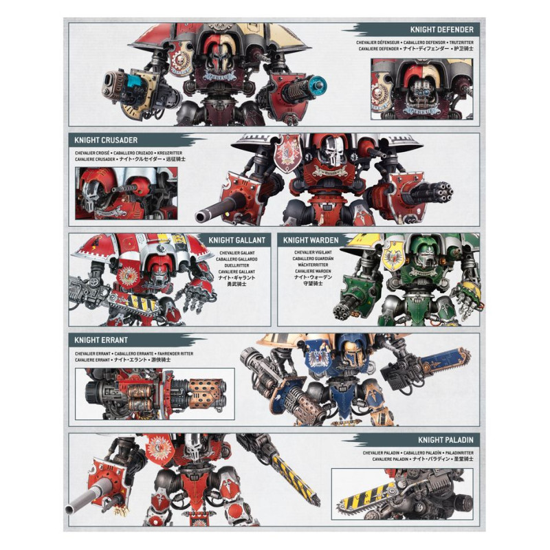 Warhammer 40.000 Imperial Knights, Chevalier Questoris - WARHAMMER 54-22