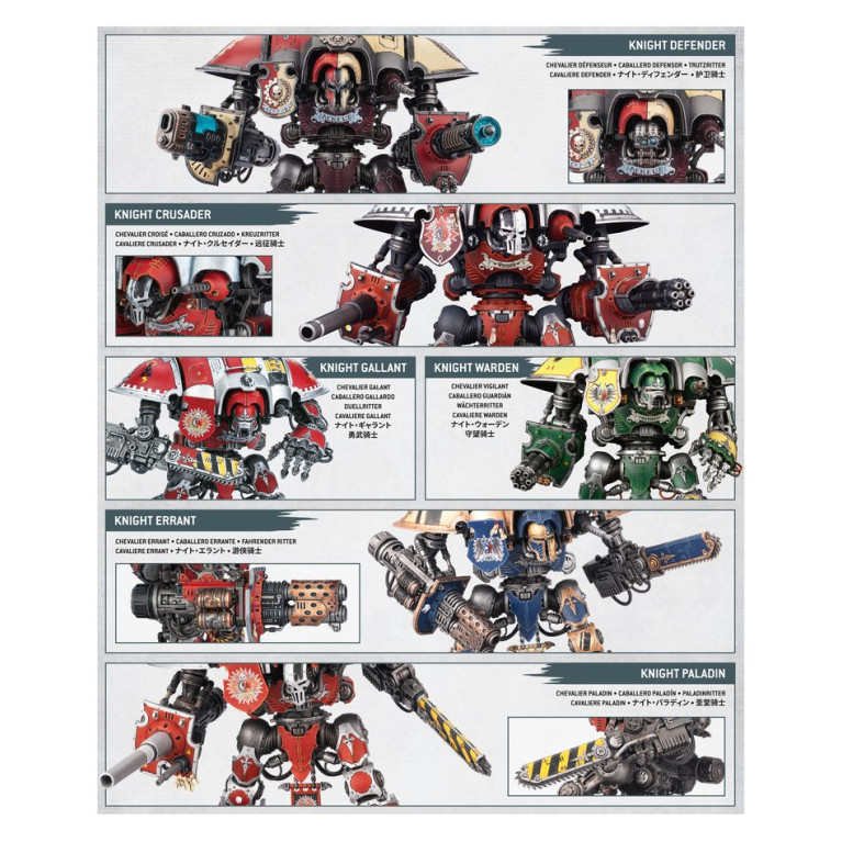 Warhammer 40.000 Imperial Knights, Chevalier Questoris - WARHAMMER 54-22
