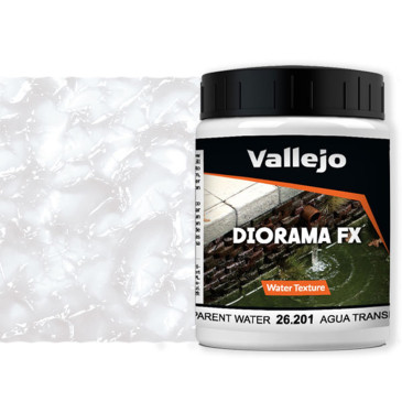 Effet Eau Transparente, 200 ml, diorama FX - VALLEJO 26.201