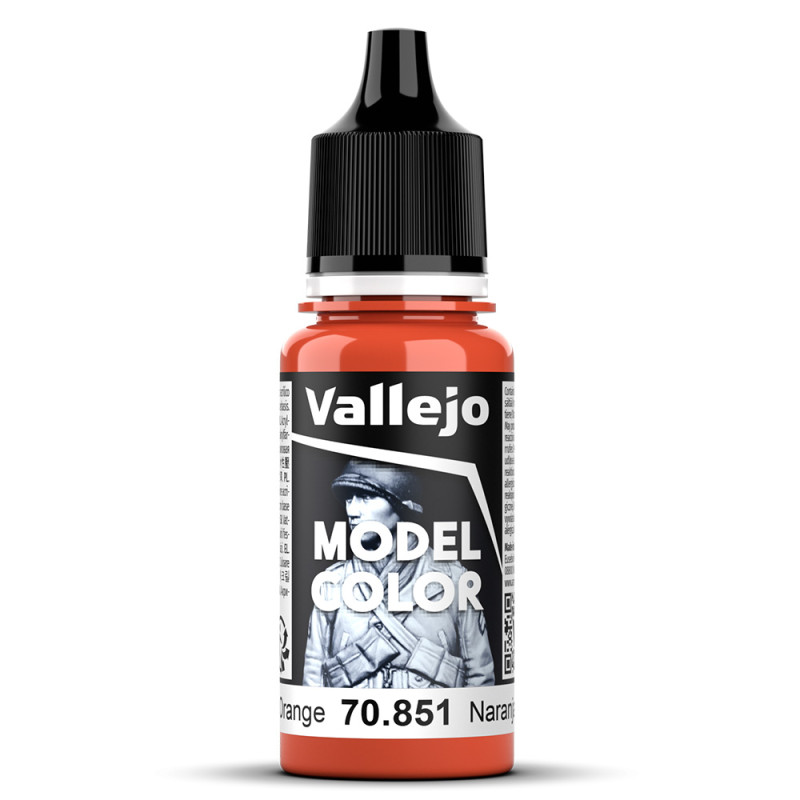 Orange Vif N°30 - 18ml Model Color - VALLEJO 70.851