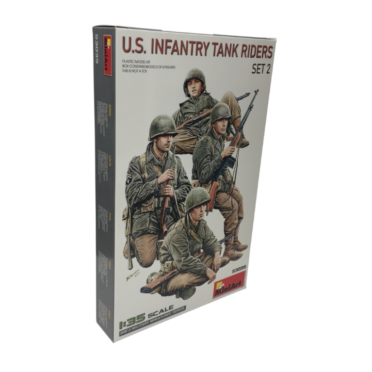 Pilotes de chars d'infanterie américains set 2 - MiniArt 53035 - 1/35