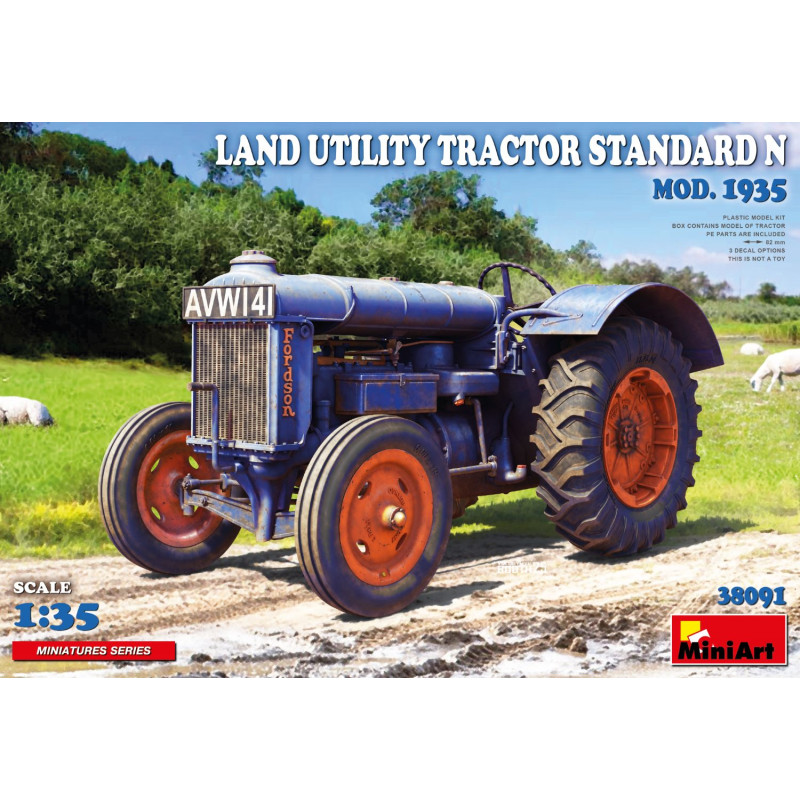 Tracteur agricole, modèle 1935 - MiniArt 38091 - 1/35