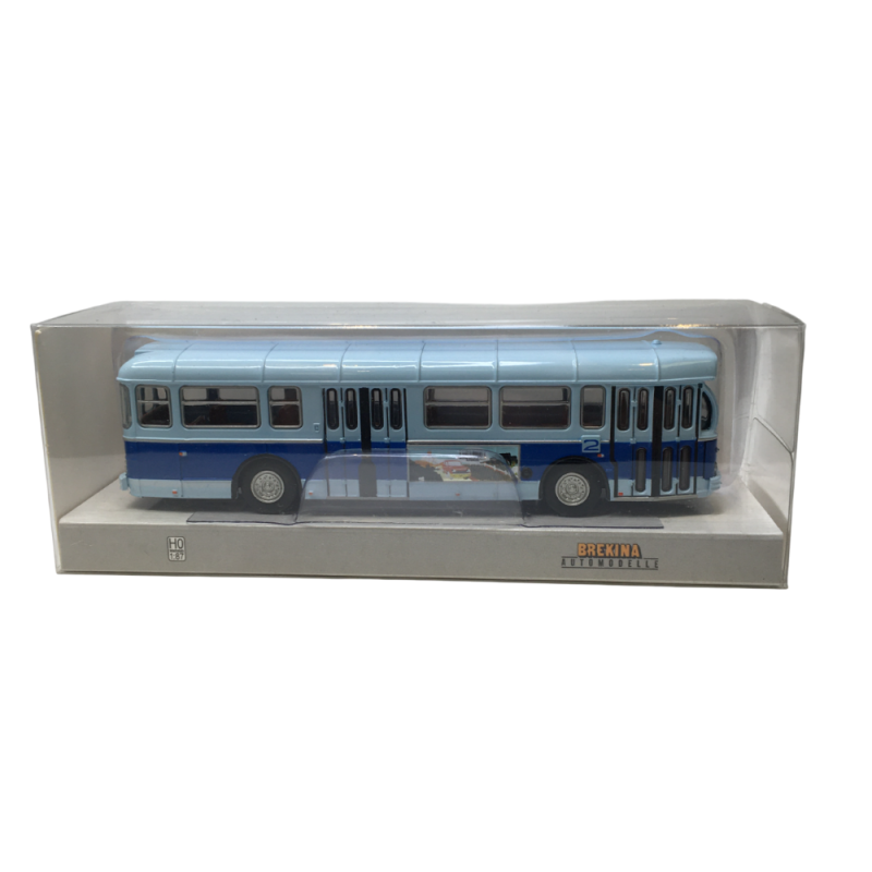 Autobus Saviem SC10, 0-4-4, Le Havre,  C.P.T.P. ligne 2, 1965 - SAI 4381 - HO 1/87