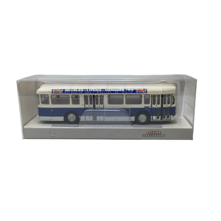 Autobus Saviem SC10, 0-4-4, Metz, T.C.R.M, ligne 2, 1965 - SAI 4383 - HO 1/87