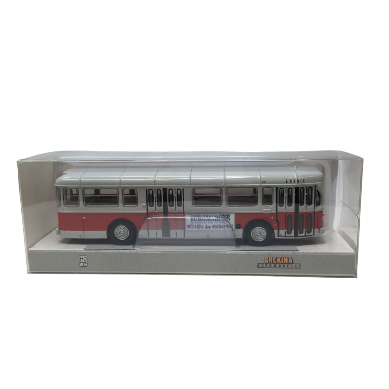 Autobus Saviem SC10, 0-4-4, Nantes, C.NT.C., ligne 24, 1965 - SAI 4384 - HO 1/87