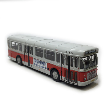 Autobus Saviem SC10, 0-4-4, Nantes, C.NT.C., ligne 24, 1965 - SAI 4384 - HO 1/87