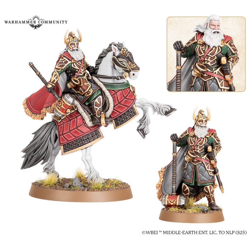 The Lord of the Rings - the War of the Rohirrim, Helm Hammerhand : King of Rohan - WARHAMMER 30-100