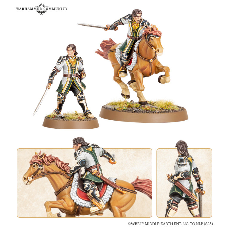 The Lord of the Rings - the War of the Rohirrim, Fréaláf Hildeson, Olwyn & Lief, Héros du Roghan - WARHAMMER 30-99